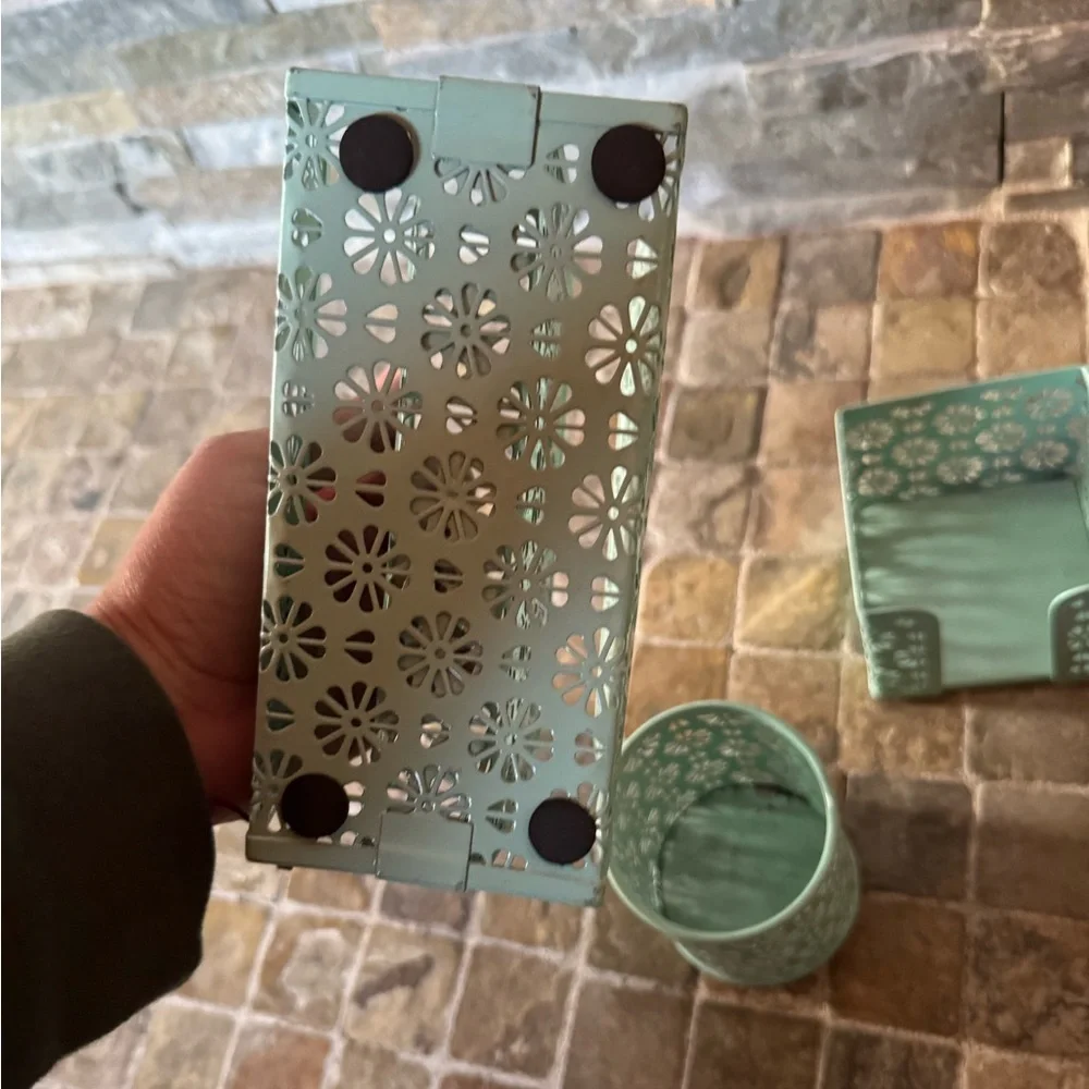 Mint Green Home Accents Organizer Set